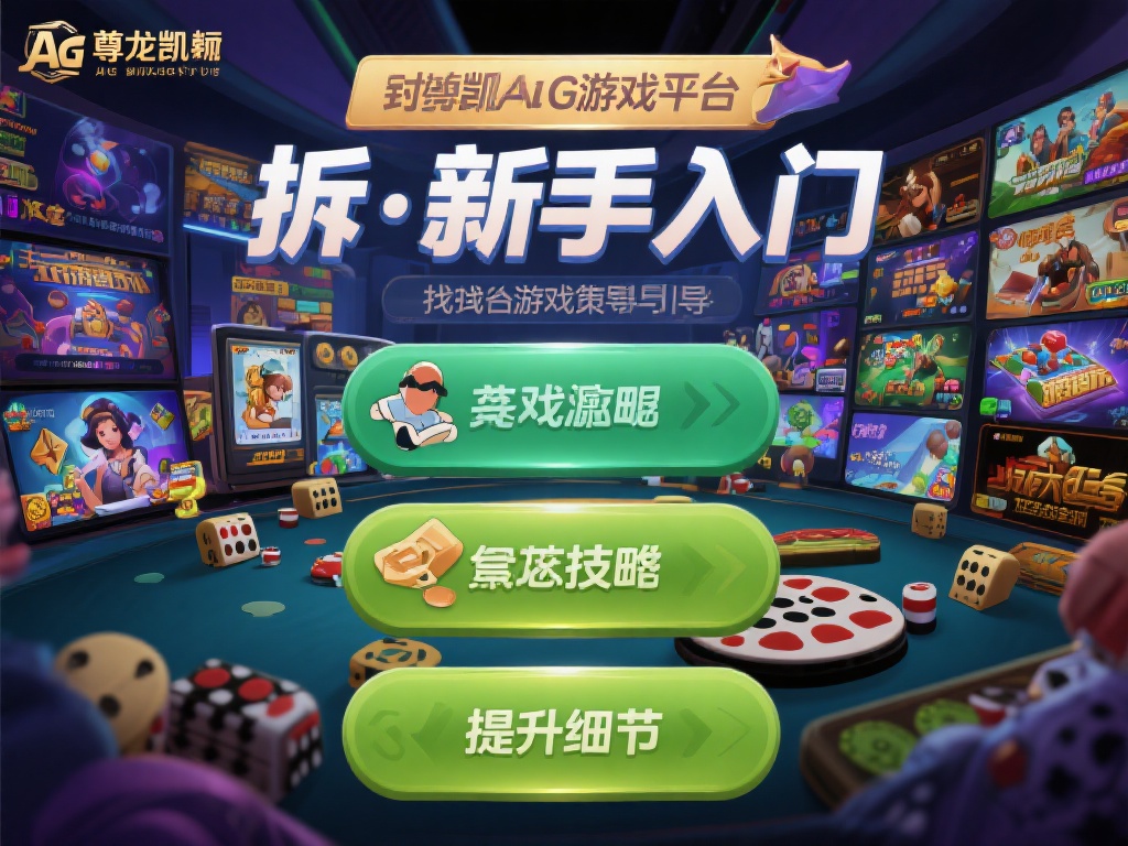 对于想要踏入尊龙凯时ag游戏平台的新手玩家来说，找