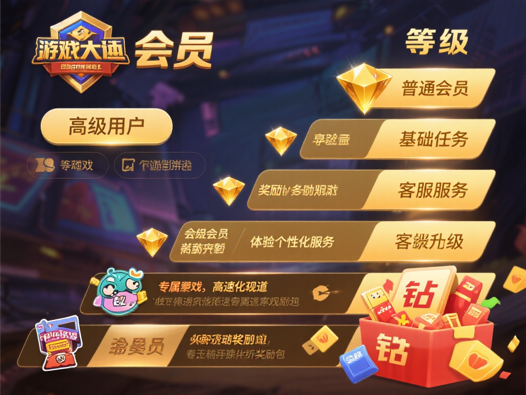 不同等级的会员享有迥然不同的福利，奖励机制更加多样