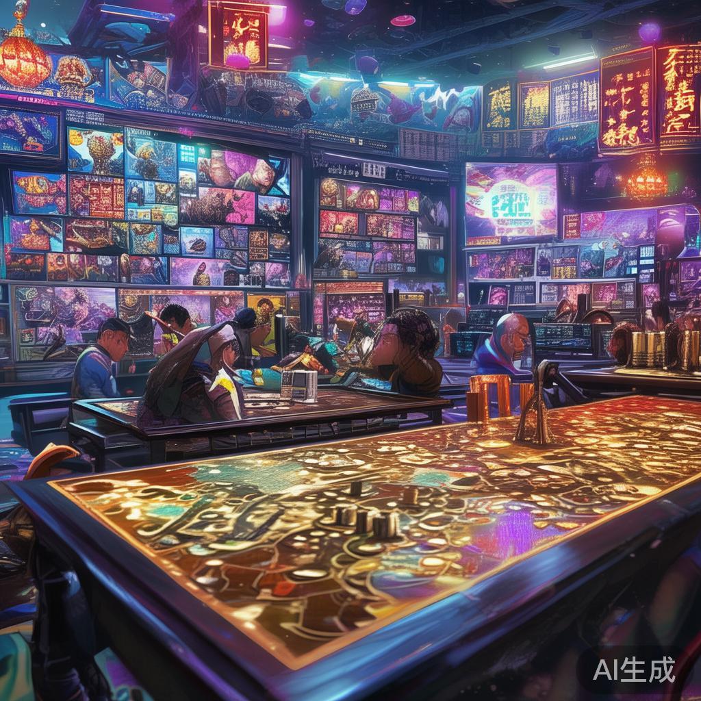 与此同时，九游会则拥有全面覆盖的电子竞技和棋牌类游